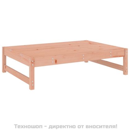 Градинска табуретка, 120x80 см, дугласка дървесина масив