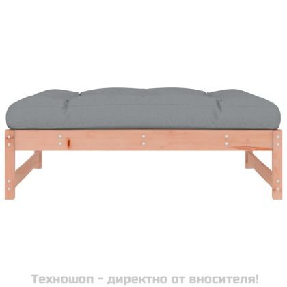 Градинска табуретка, 120x80 см, дугласка дървесина масив