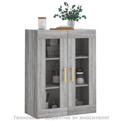 Стенен шкаф сив сонома 69,5x34x90 см