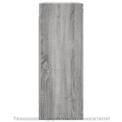 Стенен шкаф сив сонома 69,5x34x90 см