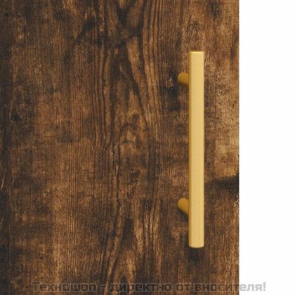 Стенен шкаф опушен дъб 69,5x34x90 см