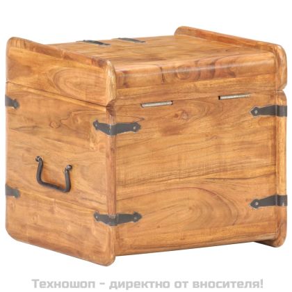 Ракла, 40x40x40 см, акациево дърво масив