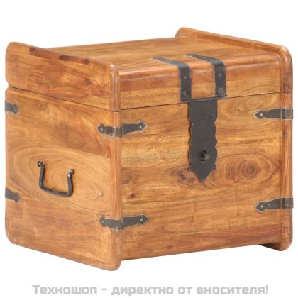 Ракла, 40x40x40 см, акациево дърво масив