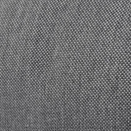 Сгъваем подов шезлонг, сив, текстил