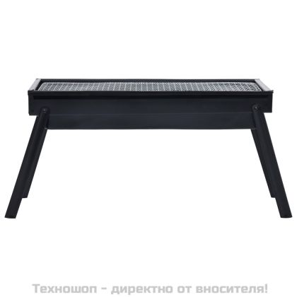 Преносимо барбекю грил за къмпинг, 60x22,5x33 см