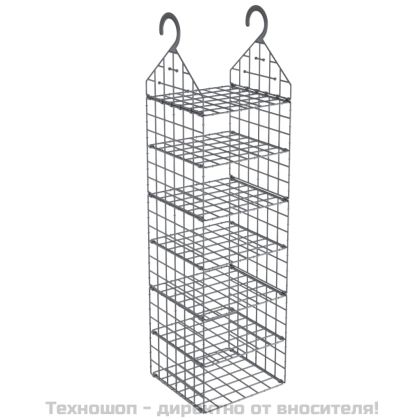 Органайзер за шкаф за окачване със 7 рафта