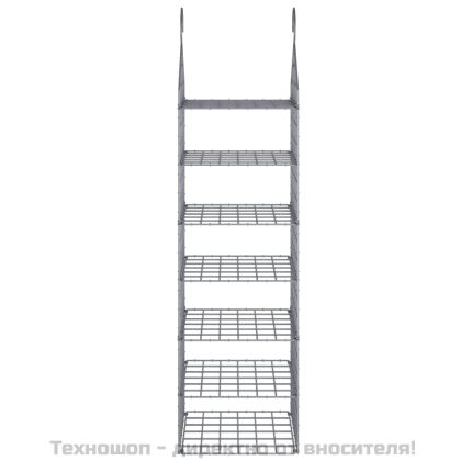 Органайзер за шкаф за окачване със 7 рафта