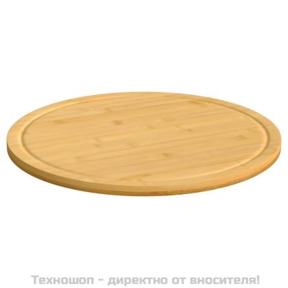 Дъски за рязане 6 бр Ø30x1,5 см бамбук