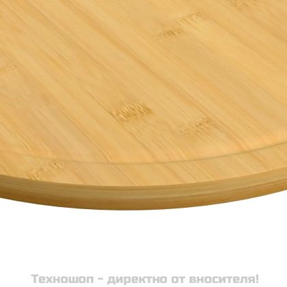 Дъски за рязане 6 бр Ø30x1,5 см бамбук