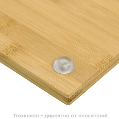 Капаци за готварски печки 2 бр 50x28x1,5 см бамбук