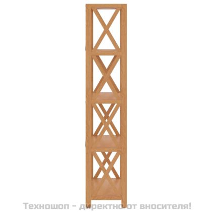 Етажерка на 5 нива, 80x30x146 см, дъб масив