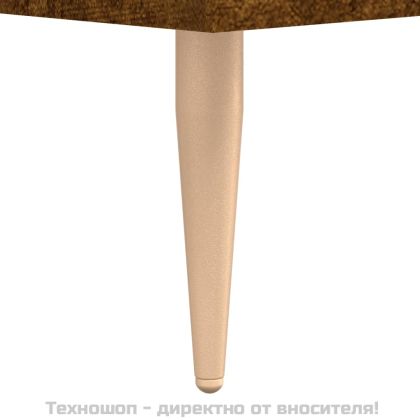 Сайдборд, опушен дъб, 60x35x70 см, инженерно дърво