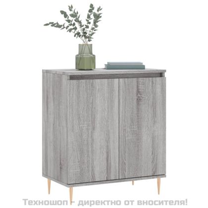 Сайдборд, сив сонома, 60x35x70 см, инженерно дърво