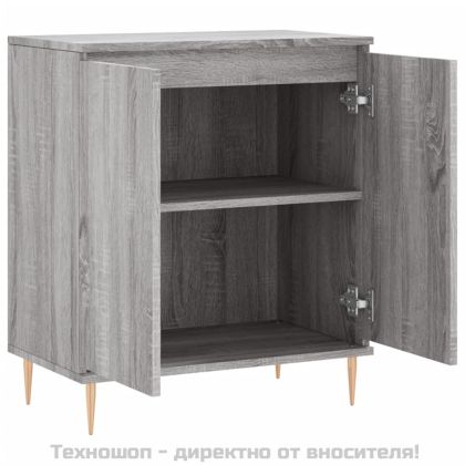 Сайдборд, сив сонома, 60x35x70 см, инженерно дърво