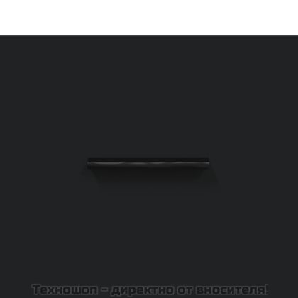 Сайдборд, черен, 34,5x34x90 см, инженерно дърво