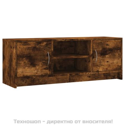ТB шкаф, опушен дъб, 102x30x37,5 см, инженерно дърво