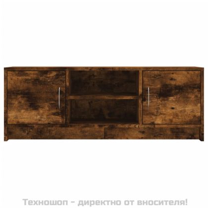ТB шкаф, опушен дъб, 102x30x37,5 см, инженерно дърво