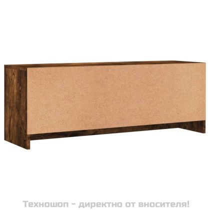 ТB шкаф, опушен дъб, 102x30x37,5 см, инженерно дърво