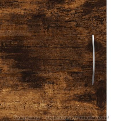 ТB шкаф, опушен дъб, 102x30x37,5 см, инженерно дърво