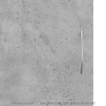 ТВ шкаф, бетонно сив, 102x30x37,5 см, инженерно дърво