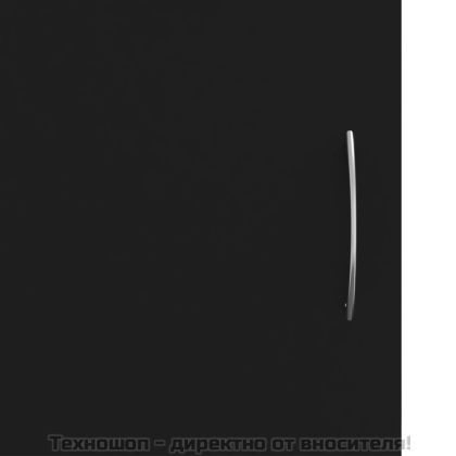 ТВ шкаф, черен, 102x30x37,5 см, инженерно дърво