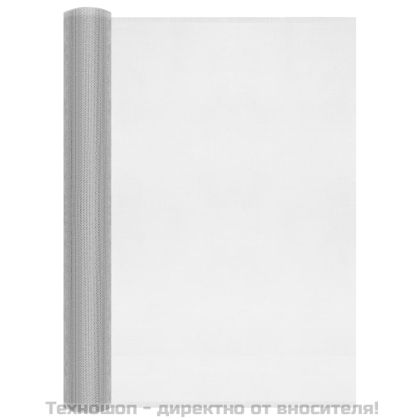Мрежа против насекоми, алуминий, 60x2000 см, сребриста