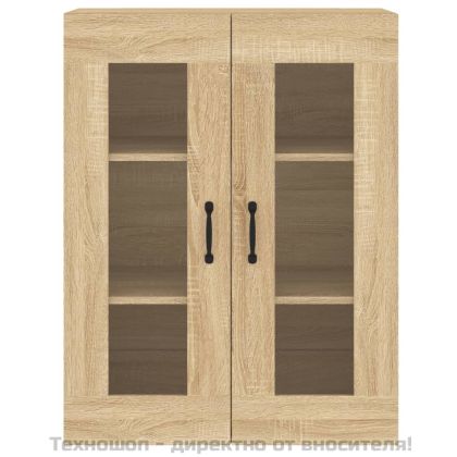 Стенни шкафове, 2 бр, дъб сонома, инженерно дърво
