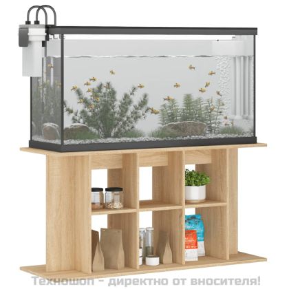 Стойка за аквариум, дъб сонома, 120x40x60 см, инженерно дърво