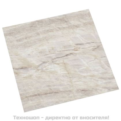 Самозалепващи подови дъски 20 бр PVC 1,86 м² бежови