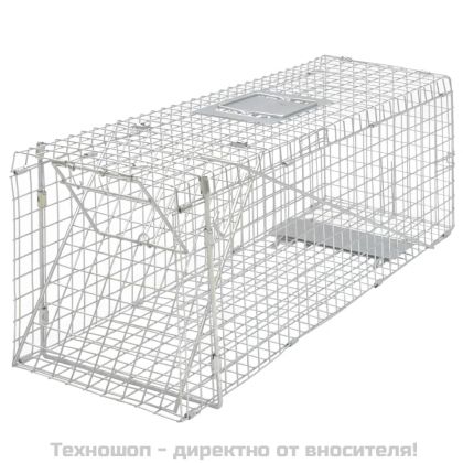 Поцинкован капан за живи животни 80 см