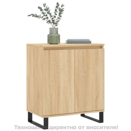 Сайдборд, дъб сонома, 60x35x70 см, инженерно дърво