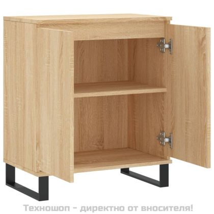 Сайдборд, дъб сонома, 60x35x70 см, инженерно дърво