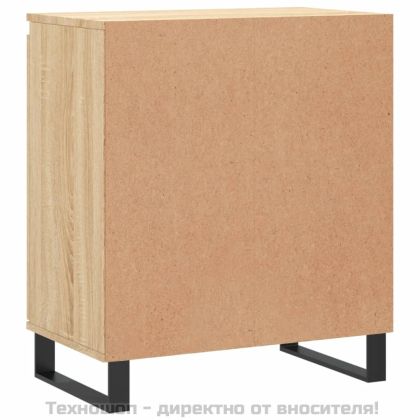 Сайдборд, дъб сонома, 60x35x70 см, инженерно дърво