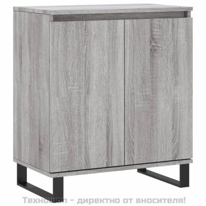 Сайдборд, сив сонома, 60x35x70 см, инженерно дърво