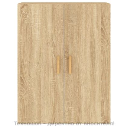 Стенни шкафове, 2 бр, дъб сонома, инженерно дърво