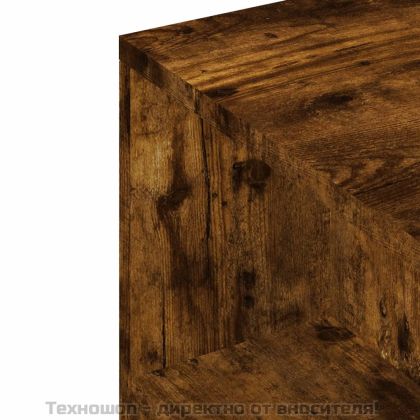 ТB шкаф, опушен дъб, 102x34,5x43 см, инженерно дърво