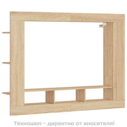ТВ шкаф, сонома дъб, 152x22x113 см, инженерно дърво