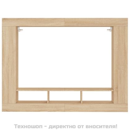 ТВ шкаф, сонома дъб, 152x22x113 см, инженерно дърво