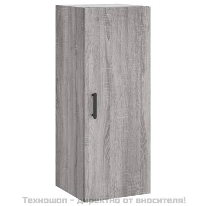Стенен шкаф сив сонома 34,5x34x90 см