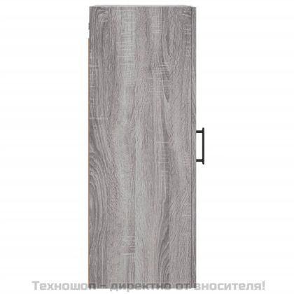 Стенен шкаф сив сонома 34,5x34x90 см