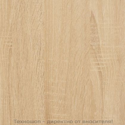 Кафе маса, дъб сонома, 102x50x35 см, инженерно дърво