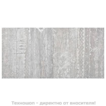 Самозалепващи подови дъски 20 бр PVC 1,86 м² сиви