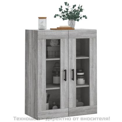Стенен шкаф сив сонома 69,5x34x90 см