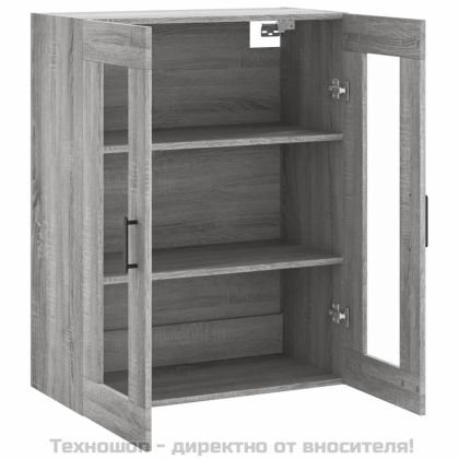 Стенен шкаф сив сонома 69,5x34x90 см