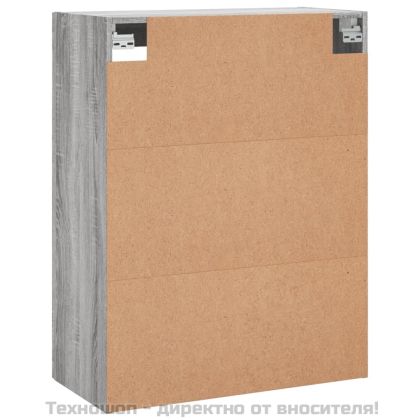 Стенен шкаф сив сонома 69,5x34x90 см