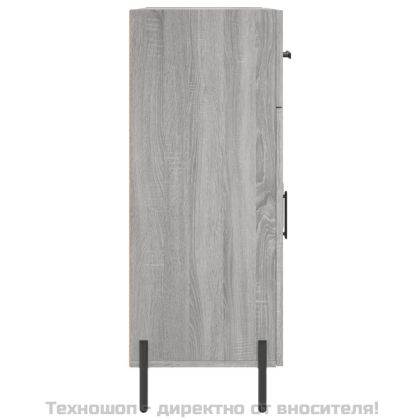 Сайдборд, сив сонома, 69,5x34x90 см, инженерно дърво