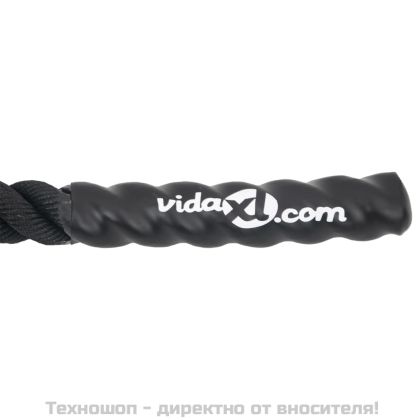 Бойно въже, черно, 6 м, 4,5 кг, полиестер