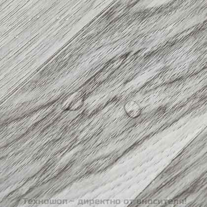 Самозалепващи подови дъски 20 бр PVC 1,86 м² сиви ивици