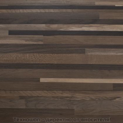 PVC подови дъски 5,02 м² 2 мм самозалепващи кафяви ивици