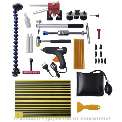 Комплект за отстраняване на вдлъбнатини без боя, с калъф, XXL